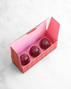 Valentines Raspberry Caramel Bonbons