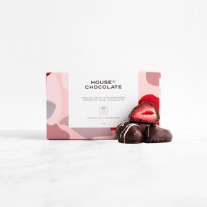 All: Dark Chocolate Freeze Dried Strawberries