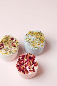 Botanical Bath Bomb Floral Selection Gift Tube
