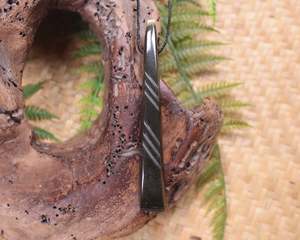 NZ Serpentine Large Toki Pendant (BB169)