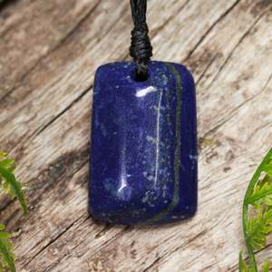 Specials: Lapis Lazuli XSmall Freeform Toki Pendant (BN434)