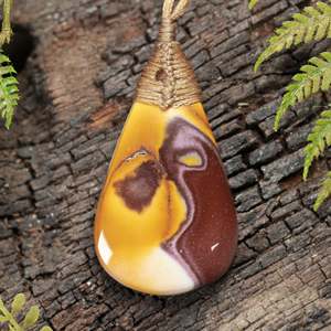Pendants: Mookaite Medium Roimata Pendant (BW353)