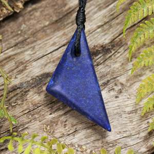 Lapis Lazuli Small Freeform Pendant (BN474)