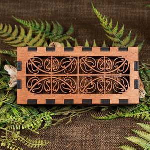 NZ Wood Small Rectangle Decorative Box (BT650)