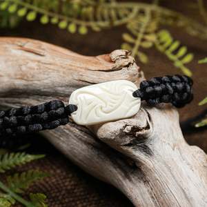 Bone Adjustable Cord Bracelet (BN511)