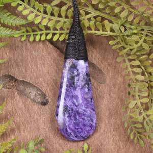 Charoite Medium Roimata Pendant (BX152)