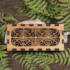Other Jewellery Designs: Spotted Gum Wood Small Rectangle Decorative Box (BT776)