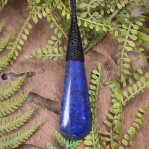 Lapis Lazuli Large Roimata Pendant (BX154)