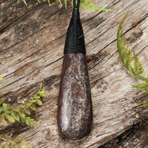 Specials: Aroha Stone Medium Roimata Pendant (BW495)
