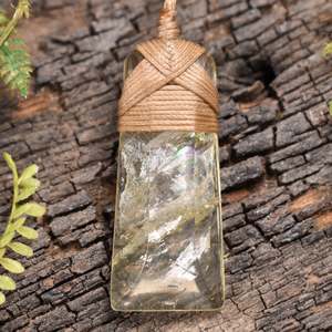 Pendants: Lemon Quartz Small Toki Pendant (BT758)