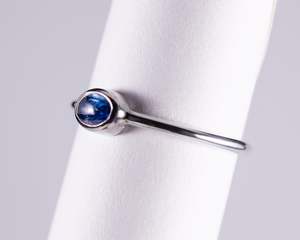 Kyanite Sterling Silver Ring US Size 9 (A034)