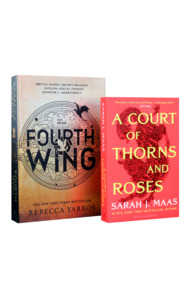 A Court Of Thorns And Roses: Romantasy Starter Paperbacks: Fourth Wing & A Court of Thorns and Roses