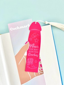 Accessories: Ride a Cowboy Cockmark | Bookmark