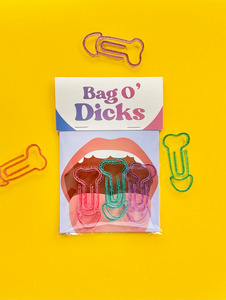 Accessories: Bag O' Dick Cockclips : Magic | Paperclips