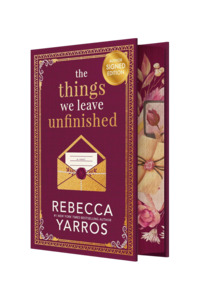 Signed Edition: The Things We Leave Unfinished | Signed US Edition