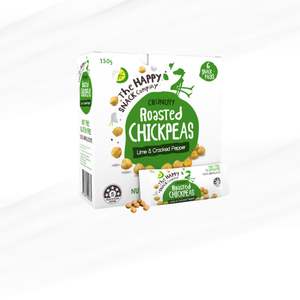 Healthy Snacks: Happy Snack - Chickpeas Lime & Cracked Pepper - 150g