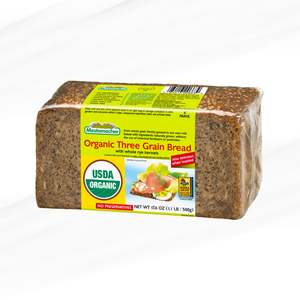 Healthy Snacks: Mestemacher - Three Grain Bread - 500g