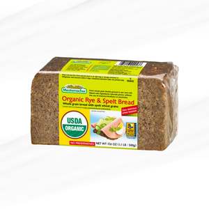 Healthy Snacks: Mestemacher - Rye Bread with Spelt - 500g