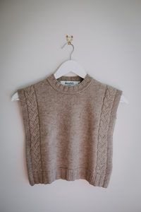 Products: Merino Child’s Vest – The Grumpy Merino