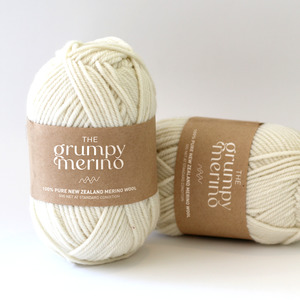 Products: Natural Knitting Yarn – 50g – The Grumpy Merino
