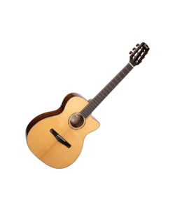 Classical Guitars: Cort Gold-OC8 Nylon All Solid Electro-Classical Guitar w/ Gig Bag