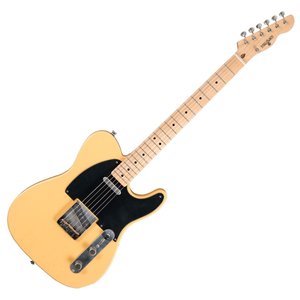Electric Guitars: Maybach Texonian T54 Butterscotch Blackguard Aged