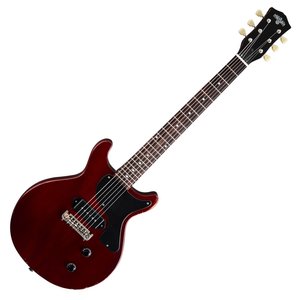 Electric Guitars: Maybach Lester Jr Double Cut Antique Walnut