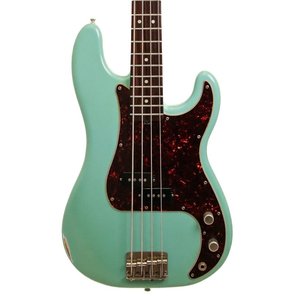 Bass Guitars: Shabat – Panther Bass – Taos Turquoise