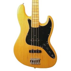Bass Guitars: c.2002 Fender Japan JB-75 Jazz Bass- Natural