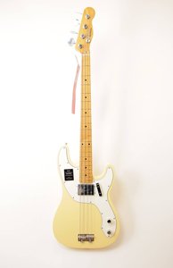 Bass Guitars: Fender Vintera II ’70s Telecaster Bass – Vintage White