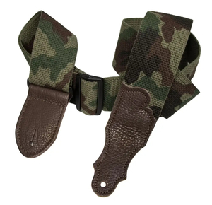 Franklin – 2″ Camouflage Cotton / Chocolate End Tab