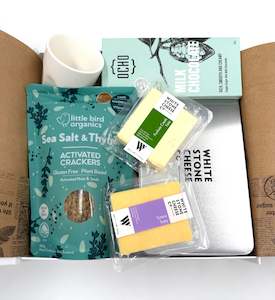 The Corporate Hamper: Little Bird Organics and Cheese Box - Gluten Free