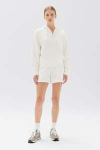 Womens Outerwear: Rosie Hooded Sweater | Antique White