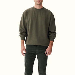 Mini Longhorn Sweat | Olive