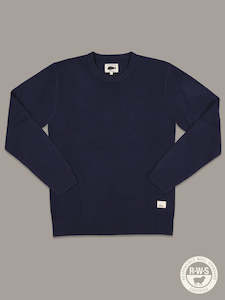 Merino Sea Crew | Navy