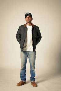 BRIXTON Builders Durham Canvas Jacket | Washed Black