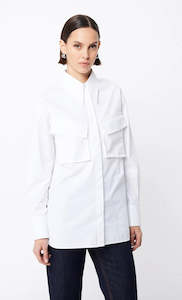 MOSSMAN Tudor Shirt | White