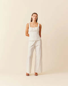 New Arrivals: RUBY Mickey Top | Coffee Cream Stripe