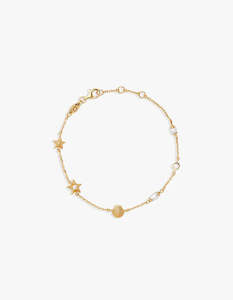 BY CHARLOTTE Ocean Dreaming Bracelet | 18k Gold Vermeil