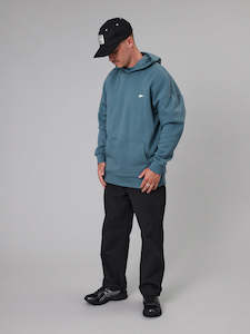 New Mens: JUST ANOTHER FISHERMAN Stamp South Hood | Dusk Blue