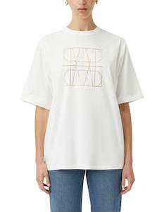 Sale: CAMILLA AND MARC Brooks Tee | White and Gold