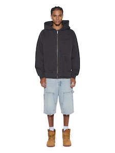 KSUBI Intruder Ekcess Hoodie | Faded Black