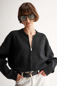 ELKA COLLECTIVE Lucy Knit Jacket | Black