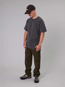 JUST ANOTHER FISHERMAN Old Sea Dog Tee | Aged Black