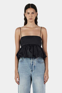 HANSEN Amadine Top | Black