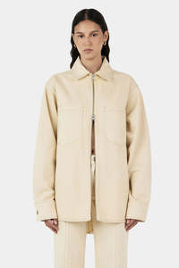 HANSEN Sana Denim Shirt | Shortbread