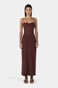 OWNLEY Gigi Midi Dress | Pinot