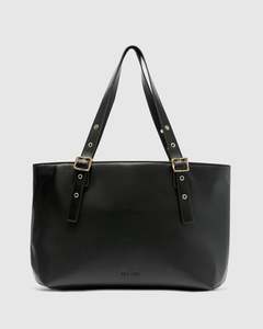 BRIE LEON Everyday East-West Tote | Black