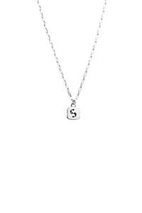Stolen Girlfriends Club Womens: STOLEN GIRLFRIENDS CLUB S-logo Tag Necklace | Silver