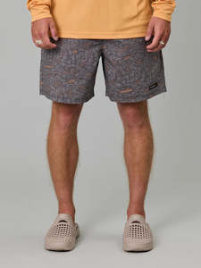 J.A.F Volley Shorts | Charcoal Digi Camo